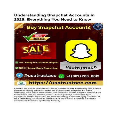 How to Buy Snapchat Account( 9.7) A Step .pdf