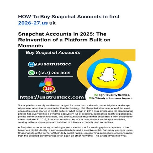 HOW To Buy Snapchat Accounts in first 2026-27.us uk.pdf
