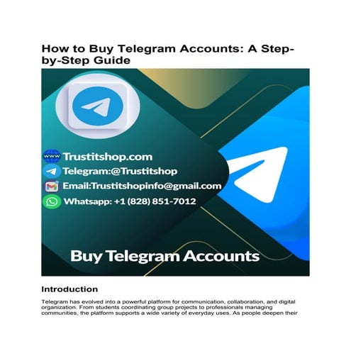 How to Buy Telegram Accounts A Step-by-Step Guide.docx