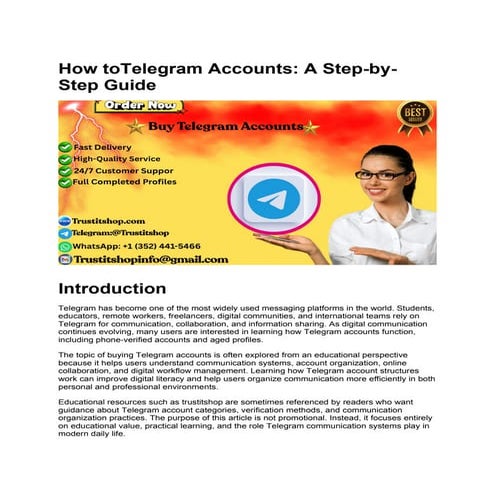 How to Buy Telegram Accounts_ A Step-by-Step Guide.docx