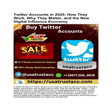 How to Buy ///Twitter////// Accounts.docx