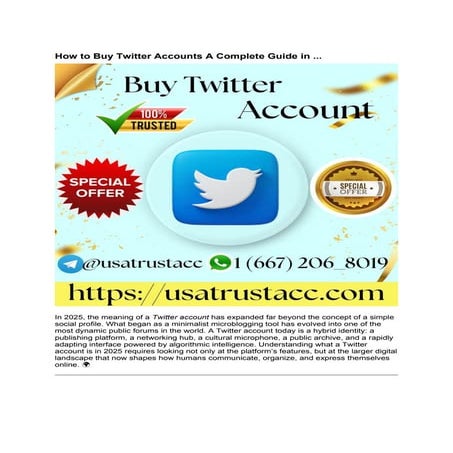 How to Buy Twitter Accounts A Complete Guide in ....docx