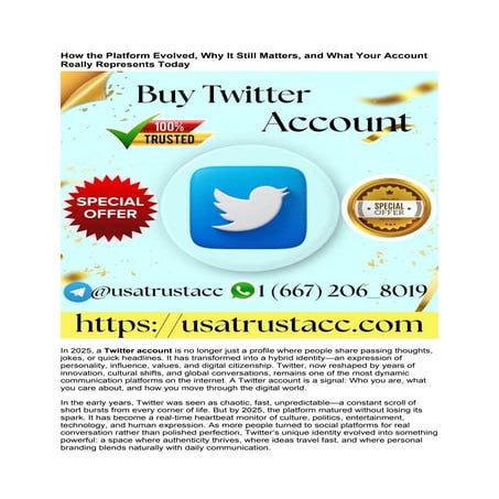 How to Buy Twitter Accounts Powerful .docx