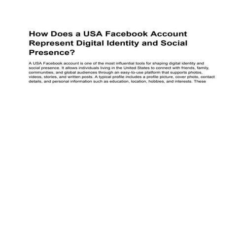 How to Buy Used Facebook Accounts Safely and Securely.pdf
