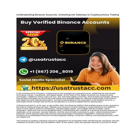 How To Buy Verified Binance Accounts from Trusted ....docx