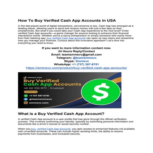 How To Buy Verified Cash App Accounts Service.docx