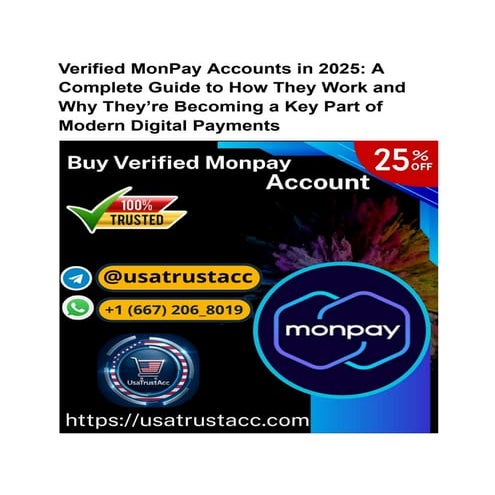 how to Buy Verified Monpay Account in 2026.pdf