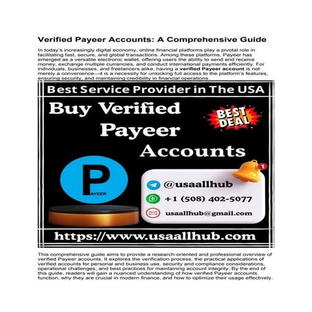 How to Buy, Verified  Payeer Accounts.docx