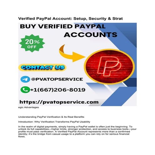 _How to Buy Verified PayPal Account and Start Transactions ....docx