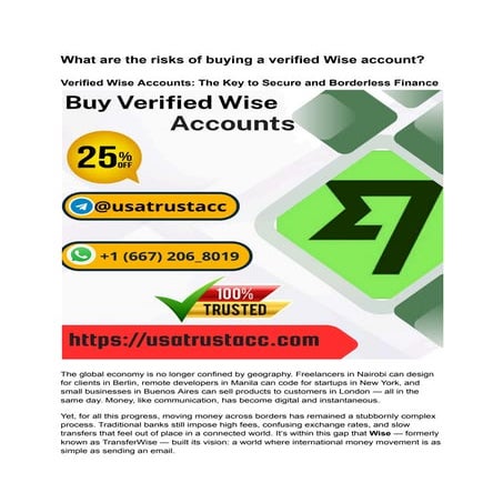 How to buy verified Venmo accounts this year from ....pdf