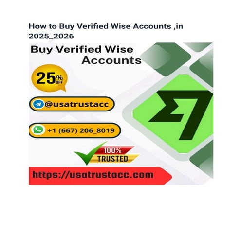 How to Buy Verified Wise Accounts ,in 2025.pdf
