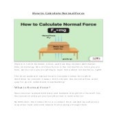 How to Calculate Normal Force.pdf