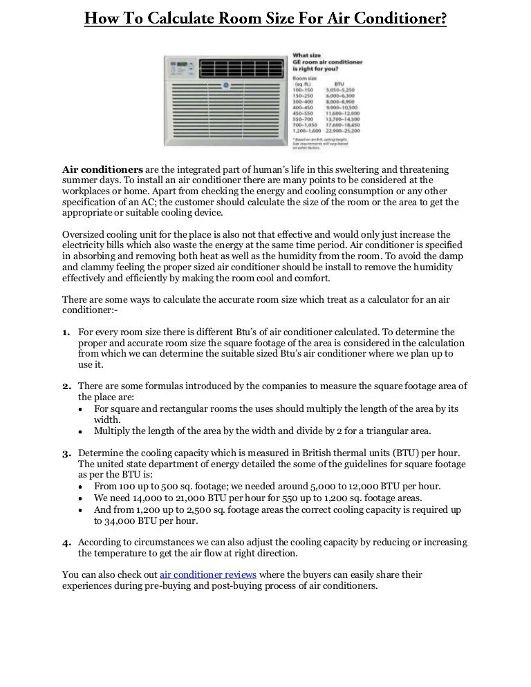 howtocalculateroomsizeforairconditioner 130520091721 phpapp01 thumbnail 4 jpg cb 1369042216 air conditioner size calculator