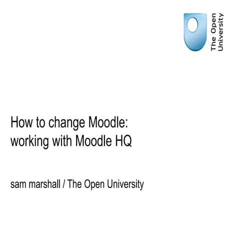 How to change moodle