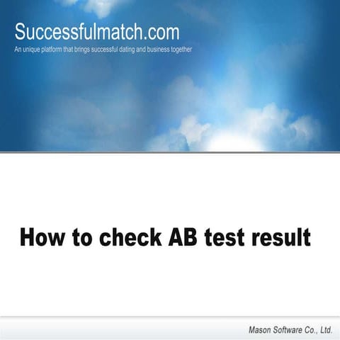 Ab test | PPT
