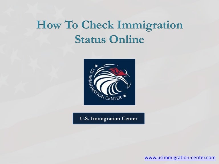 How To Check Immigration Status Online