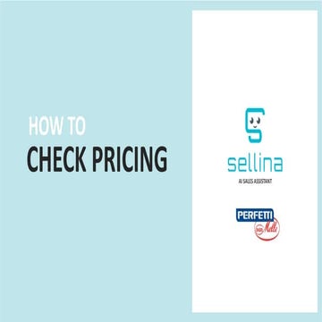 HOW TO CHECK PRICING | PPTX