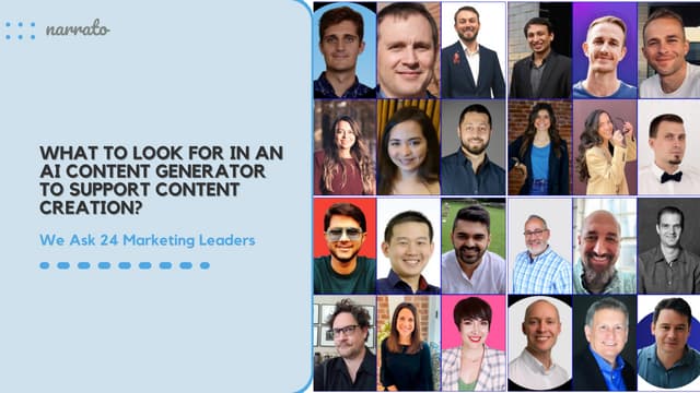 How to Choose an AI Content Generator for Content Creation - 24 Marketing Lea...