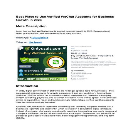 7 Best Websites to Buy Verified WeChat Accounts in ....pdf