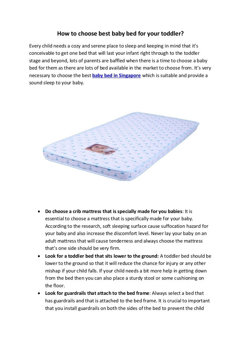 How To Choose Best Baby Bed For Your Toddler How To Choose Best Baby Bed For Your Toddler