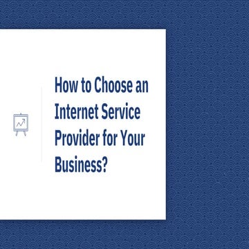 How to choose internet service?