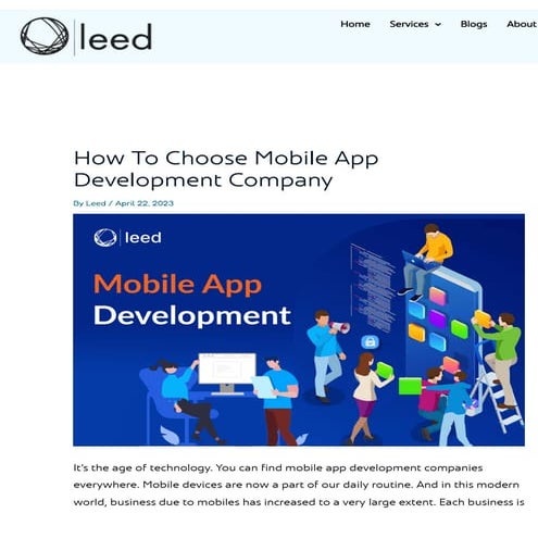 How to Choose Mobile App Development Company - leed.pdf