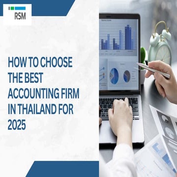 How to Choose the Best Accounting Firm in Thailand for 2025 | PDF
