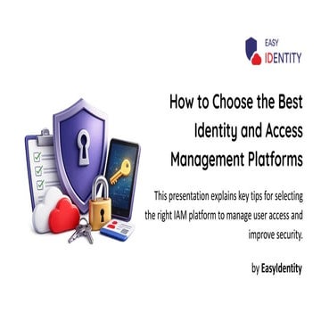 Identity and access management | PPTX