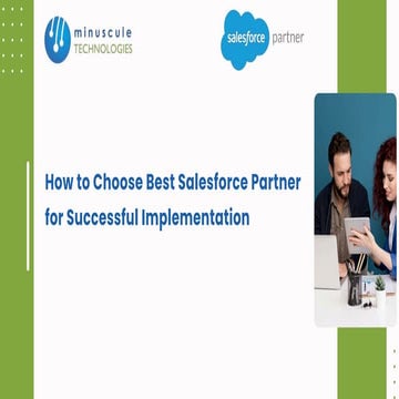 How to Choose the Best Salesforce Partner for Successful Implementation ...