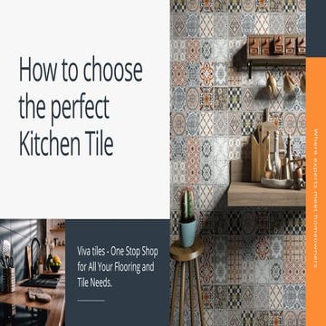 How to choose the perfect kitchen tile | PDF