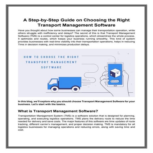 How to Choose the Right Transport Management Software (TMS).pdf