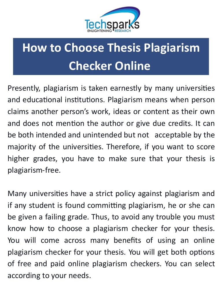 Essay plagiarism check