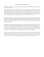 How to choose your massage table