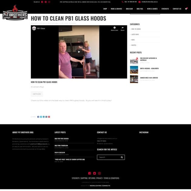 HOW TO CLEAN PB1 GLASS HOODS PDF