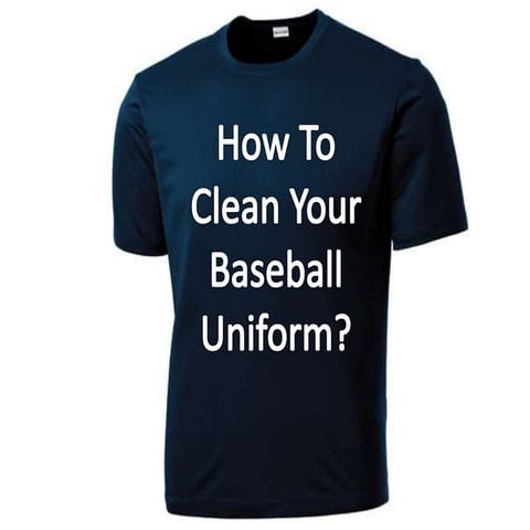 How to clean your baseball uniform