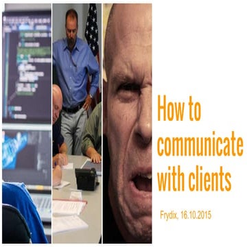 The Art of Communication In IT Projects