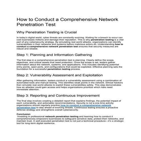 How to Conduct a Comprehensive Network Penetration Test.pdf