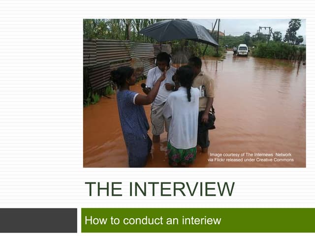 Basic interviewing tips