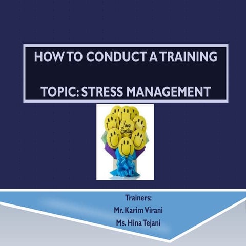How to Conduct a Training - Hina Tejani & Karim Virani