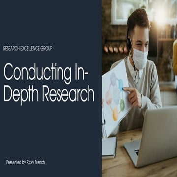 Ricky French Research Blueprint: Master the Art of In-Depth ...
