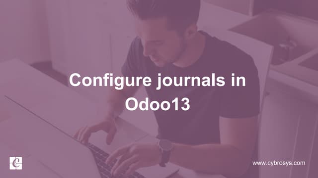 How to Configure Journals in Odoo 13