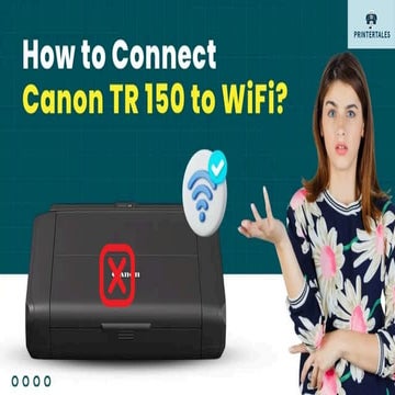 How to Connect Canon TR 150 to WiFi Direct