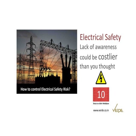 How to control electrical safety risk | PDF
