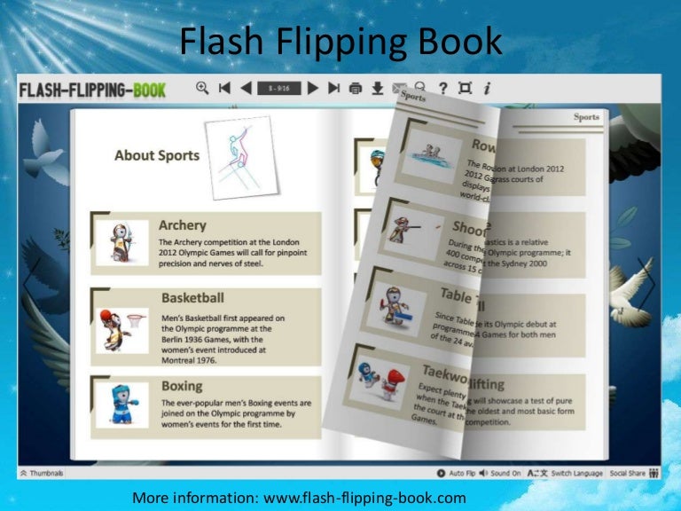 How to convert pdf to flash flipping book