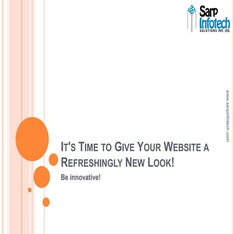 How to convince people to redesign older website