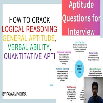 HOW TO CRACK APTITUDE.PLACEMENT MATERIALS.HOW TO CRACK INTERVIEW.pptx
