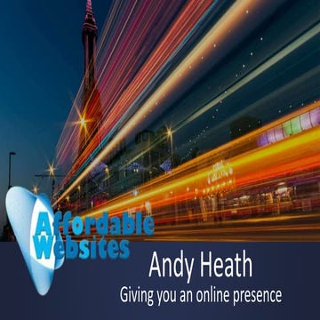 Small Business - crafting your online presence