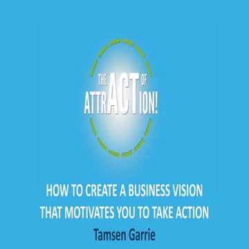 How to create a business vision that motivates you to take action