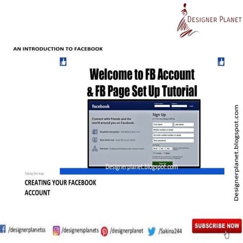 How to create a facebook account  step by step guide