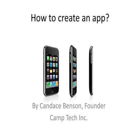 How to create an app